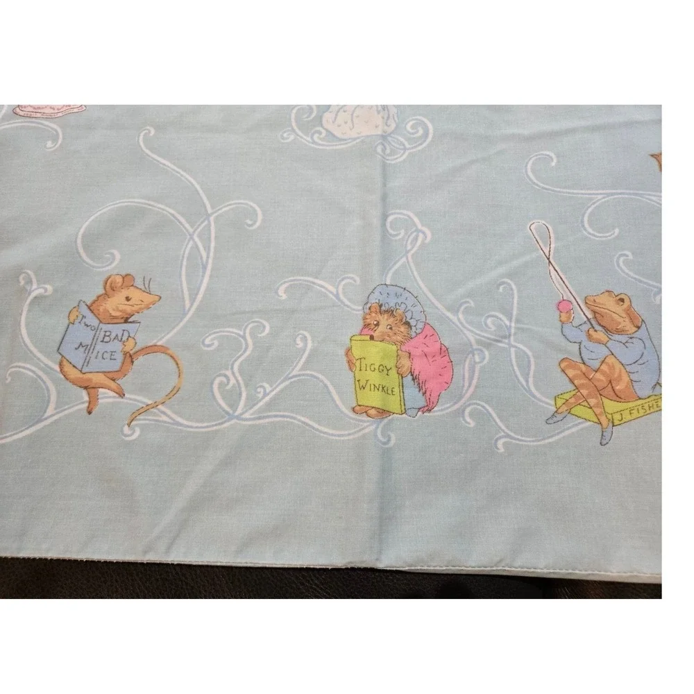 Frederick Warne Beatrix Potter Peter Rabbit Fitted Sheet & Pillowcase‎ Set Good